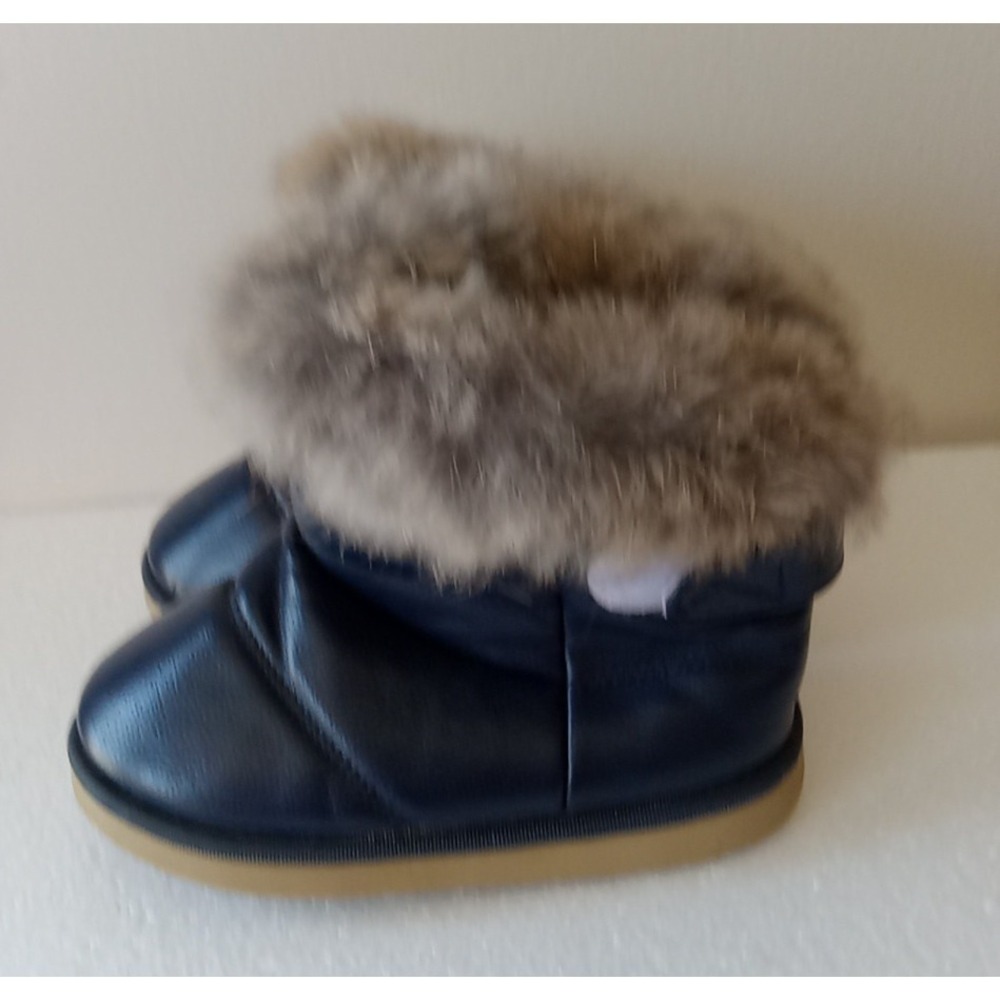 Kids Warm Comfy Girls Toddler Faux Fur Snow Boots Winter Boots size 29 US 11.5